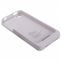 Доп. АКБ защитная крышка для iPhone 5/5s "External Battery Case" 2200mAh (белый)