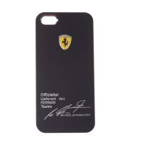 Защитная крышка для iPhone 5/5s "Ferrari" (черный/коробка)