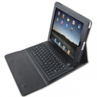 Чехол/книжка "LP" (ST-BRK3500BC) на iPad удлиненный с bluetooth клавиатурой (кожа/черный)