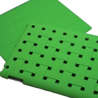 Чехол/книжка для iPad 2/3/4 "Smart Zone" "плетенка" (зеленый)