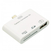 Camera Connection Kit для iPad 4/iPad mini 3 в 1 (MicroSD/SD/USB) (коробка)