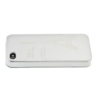 Защитная крышка для iPhone 5/5s "Zippo" Эйфелева Башня (белый/коробка)