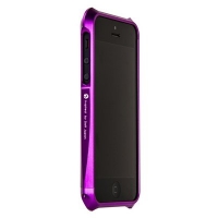 Bumper CLEAVE для iPhone 5 металл/винты (фиолетовый)