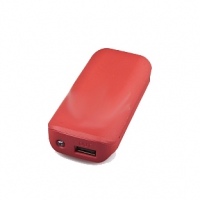 Внешний АКБ "MICHL" (1 USB выход 1А, 5600 мАч, красная)