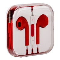 Наушники для iPhone 5/iPad mini/iPad и совместимые (оранжевые/коробка)