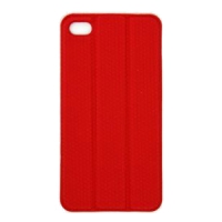Задняя крышка-чехол Tidy Tilt для iPhone 4/4S (красный/блистер)