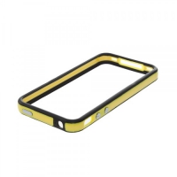 Bumpers для iPhone 4/4S (желтый/черный)