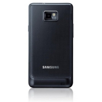 Задняя крышка для Samsung i9100 (черный)