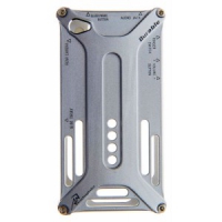 Bumper-case DURABLE для iPhone 4/4S металл (серый)