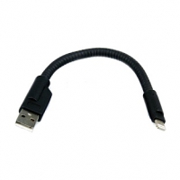 USB Дата-кабель "жесткий держатель" для Apple 8 pin iPhone 5 (коробка)