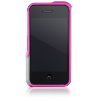 Bumper Element Vapor Pro Ops для iPhone 4/4S металл розовый (чехол+наклейка)