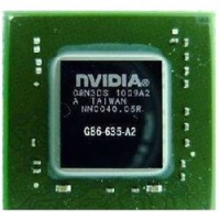 Микросхема nVidia GeForce G86-635-A2 (2010)