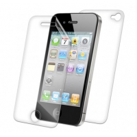 Защитная пленка "LP" для iPhone 4/4S (двойная/прозрачная) задняя крышка + тачскрин