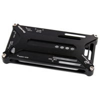 Bumper-case DURABLE для iPhone 4/4S металл (черный)