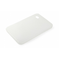 Силиконовый чехол для Samsung P1000 прозрачный (белый) (упаковка пакетик)