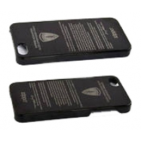 Защитная крышка для iPhone 4/4S "Zippo" Original (черный/коробка)