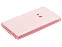 Силиконовый чехол для Nokia Lumia 920 TPU Case (белый прозрачный)