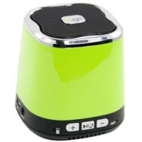 Колонка беспроводная Bluetooth "DOGO" DG620 зеленая (3,5+USB+microSD) (коробка)