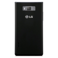 Задняя крышка для LG Optimus L7 (черный)
