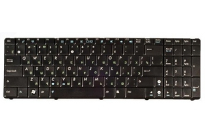Клавиатура для Asus P50 K50 K60 K61 K62 K70 K70IJ F90 X5D X51 с рамкой (чёрная) 