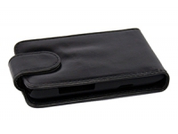 Чехол для HTC Titan раскладной (кожа/черный)
