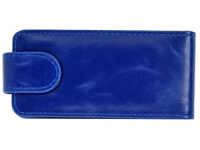 Чехол для Nokia 700 раскладной (кожа/синий)