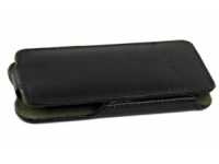 Чехол для Samsung Galaxy S5 SM-G900F "LP" раскладной кожа (черный)