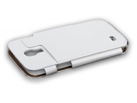 Чехол для Samsung i9190/S4 mini "NOSSON" I9500-MINI-L16 кожа (белый)