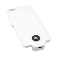 Доп. АКБ защитная крышка для iPhone 5/5s "Power Cases" 3000mA (белый матовый)
