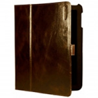 Чехол/книжка для iPad 2 IPAD.1127 с замком (кожа, темно коричневый)