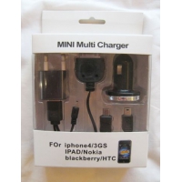 СЗУ/АЗУ/USB iPhone 4S/4/3G//micro-USB/mini-USB 5 в 1
