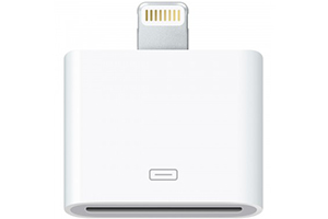 Переходник адаптер для Apple iPhone/iPad с 30 pin на 8 pin lighting (европакет)