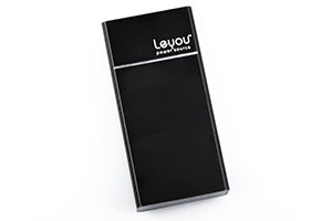 Внешний АКБ "Leyou" LY-690 (2 USB выход 1А + 2А, 6000 мАч, черный) (прозрачный бокс)