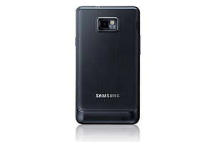 Задняя крышка для Samsung i9100 (черный)