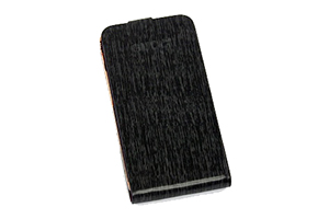 Чехол раскладной для iPhone 4/4S Gucci (коробка/кожа/черный)