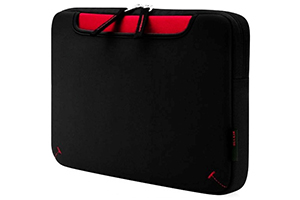Сумка Belkin 10.2" Netbook Storage Sleeve, Black/Red (F8N185EA011)