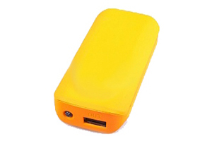 Внешний АКБ "MICHL" (1 USB выход 1А, 5600 мАч, оранжевая)