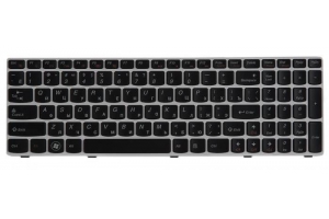 Клавиатура для Lenovo IdeaPad G580 G585 Z580 V580 G580A V580A Z580A (чёрная)