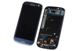Дисплей LCD Samsung I9300 Galaxy S III Blue в сборе (original, GH97-13630A)