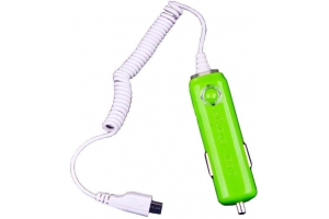 АЗУ "In Car Charger" 1000мА (Micro USB) (зеленый/коробка)