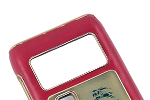 Защитная крышка для Nokia N8 Burberry (Красная) (упаковка прозрачный бокс)