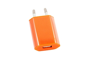 СЗУ "LP" с USB выходом 1А (оранжевый/европакет)