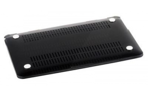 Пластиковая защита для Macbook Air 11,6" матовая черная (коробка)