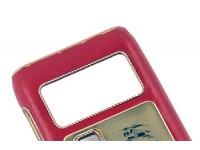 Защитная крышка для Nokia N8 Burberry (Красная) (упаковка прозрачный бокс) 