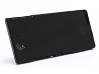 Защитная крышка для Sony Xperia Z (L36H) ультратонкая (черная/бокс)