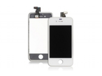 Дисплей LCD iPhone 5 (белый) в сборе с тачскрином, динамиком, кнопкой Home, камерой