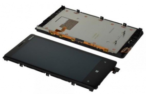 Дисплей LCD Nokia 920 Lumia в сборе с тачскрином (черный) 1-я категория