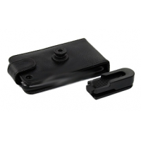 Сумка "LP" мужская двойное крепление для iPhone (118х65х18) мм чёрный