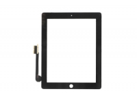 Тачскрин (сенсорное стекло) iPad 2 (черный) с кнопкой Home
