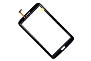 Тачскрин (сенсорное стекло) Samsung SM-T211 Galaxy Tab 3 (черный) 1-я категория 